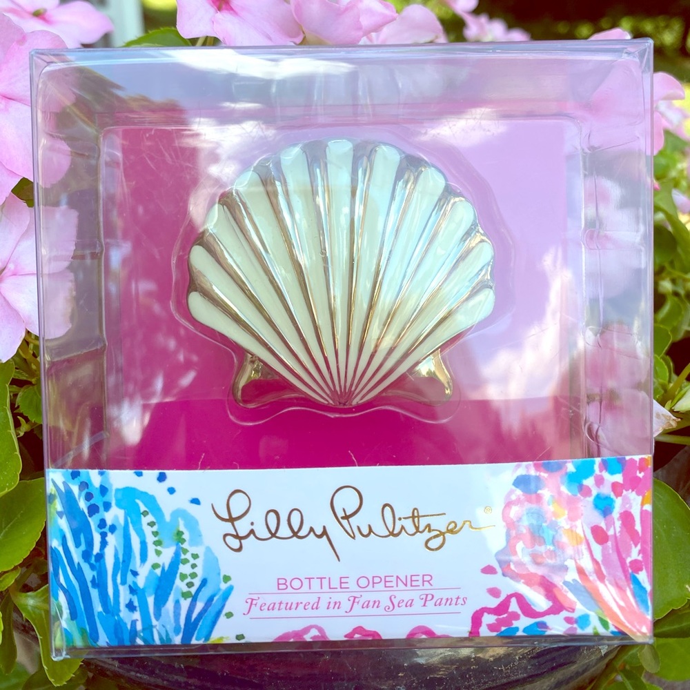Lilly Pulitzer Bottle Opener bar cart accessory !
